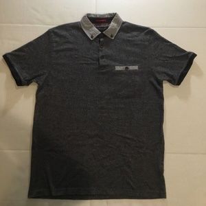 Denim and Flower Ricky Singh mens shirt polo